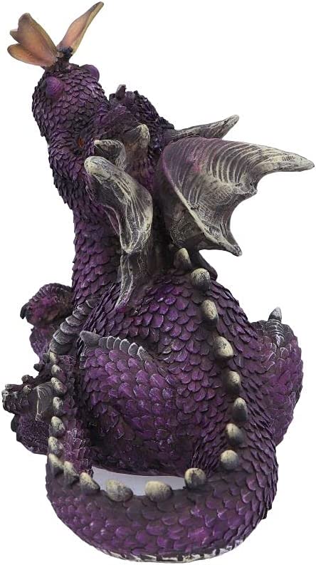 Nemesis Now Nature's Kiss – Lila Drachenfigur 7