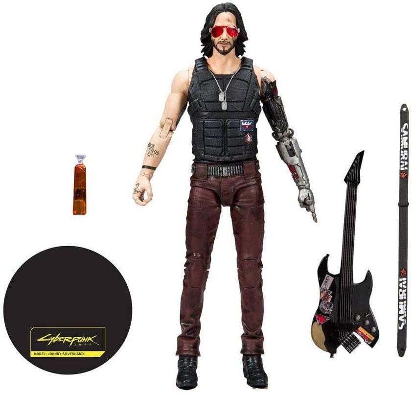 McFarlane Johnny Silverhand Cyberpunk 2077 18cm Action Figure - Yachew