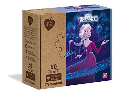 Clementoni – 27001 – Disney Frozen 2 – 60 Teile – hergestellt in Italien – 100 % recycelt