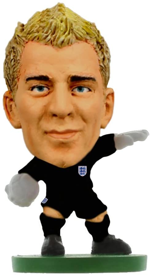 SoccerStarz SOC633 Inghilterra Joe Hart Figura, Verde