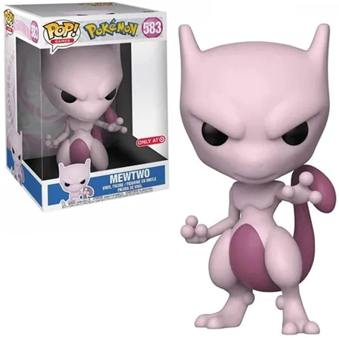 ¡Pokemon Mewtwo 10" Exclu Funko 47826 Pop! Vinilo #583