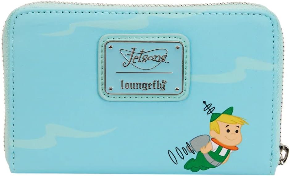 Loungefly Warner Bros The Jetsons Spaceship Wallet, Blue, One Size