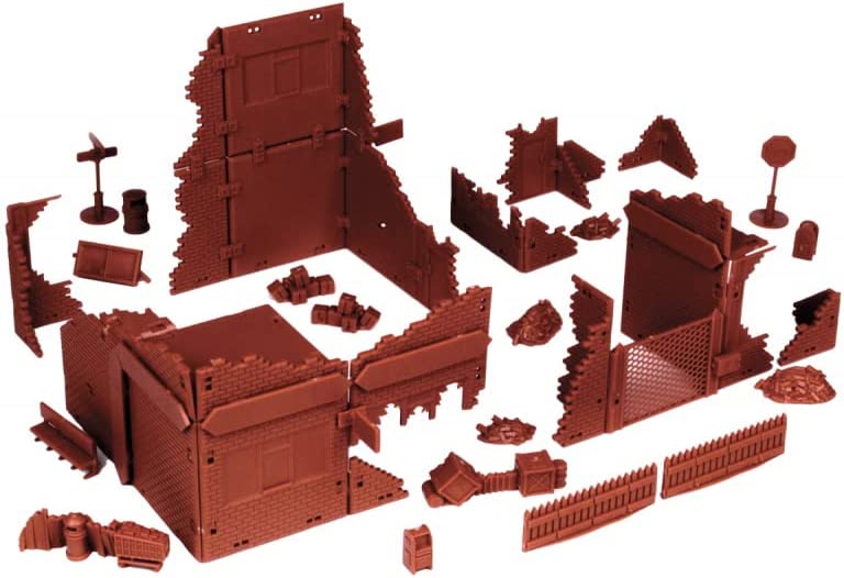 Mantic Entertainment Terrain Crate: Destroyed Building