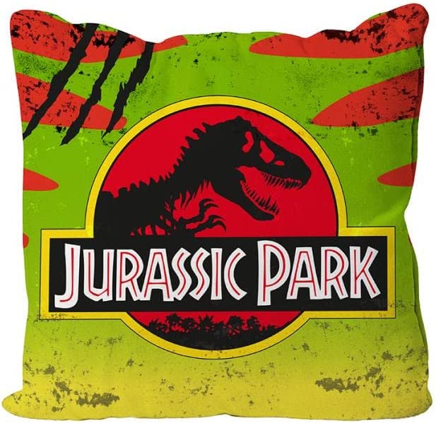 SD TOYS JURASSIC PARK - Logo Voiture - Coussin '40x40x1cm'