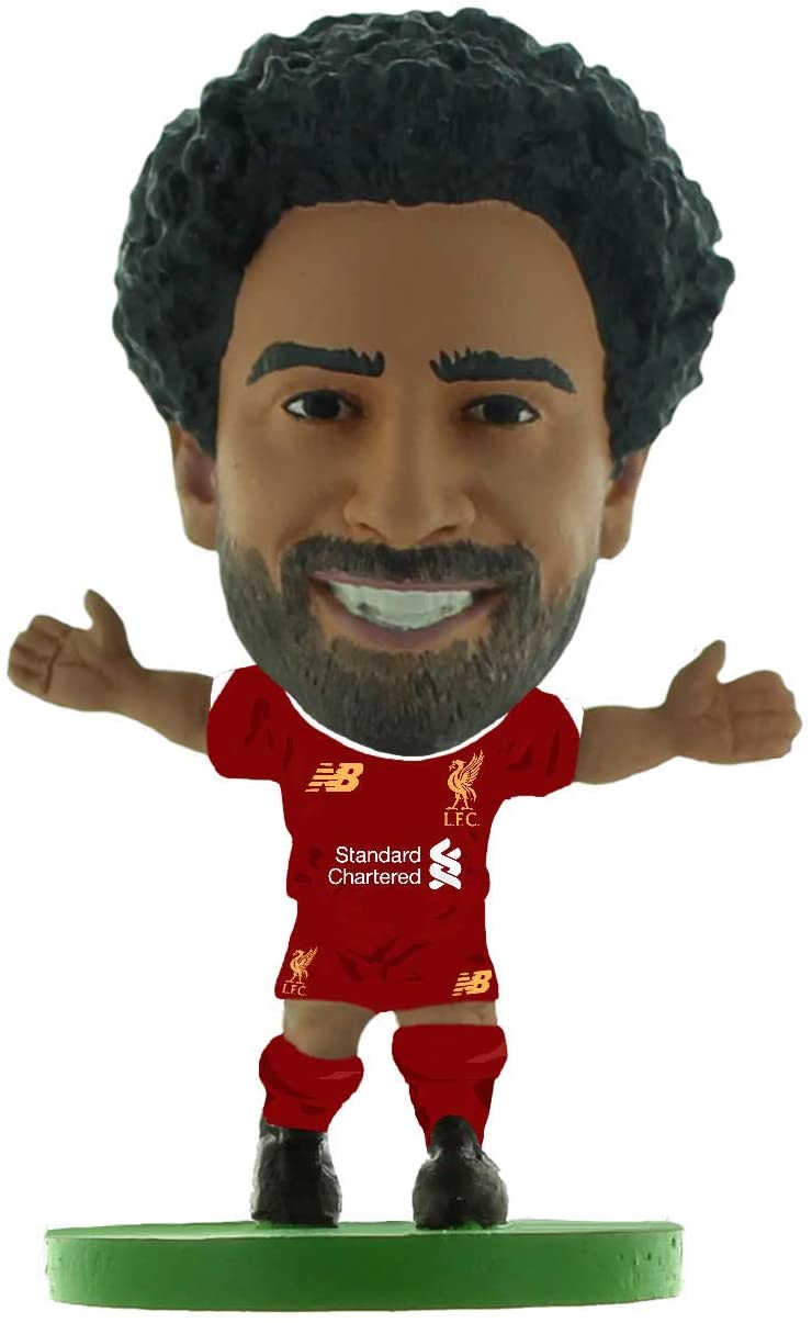 SoccerStarz Liverpool Mohamed Salah Home Kit (2020 Version) /Figures