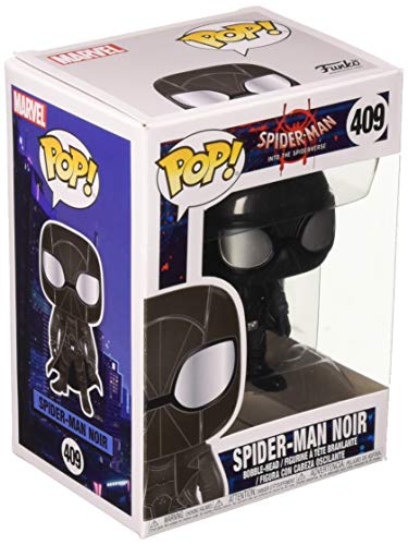 Marvel Spider-Verse Spider-Man Noir Funko 33978 Pop ! Vinyle