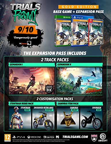 Trials Rising – Gold Edition (enthält über 55 zusätzliche Titel und Sticker-Artbook)