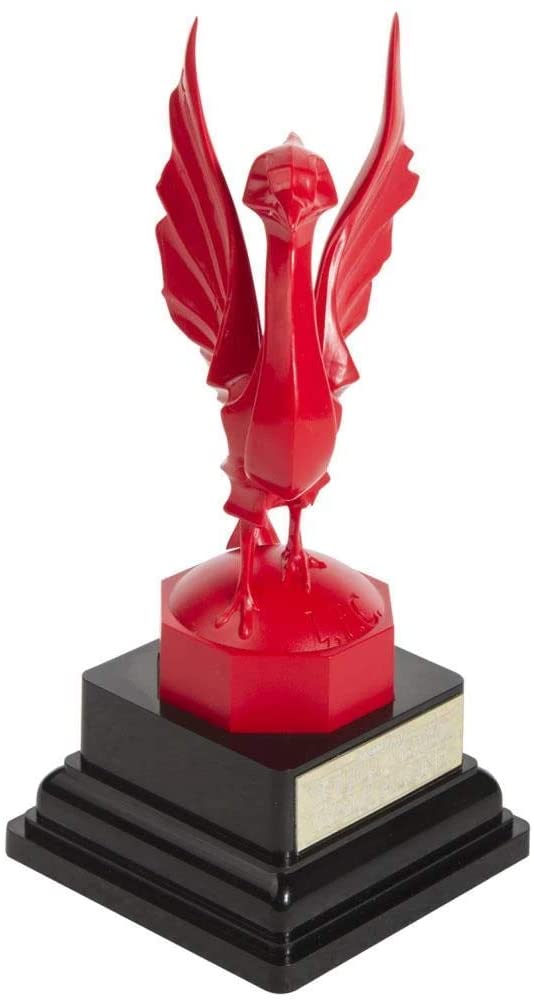 Offizielle Liverbird-Statue des FC Liverpool