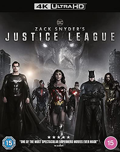 Zack Snyder's Justice League [4K Ultra HD] [2021] [Region Free] [Blu-ray] – Action/Abenteuer [Blu-Ray]