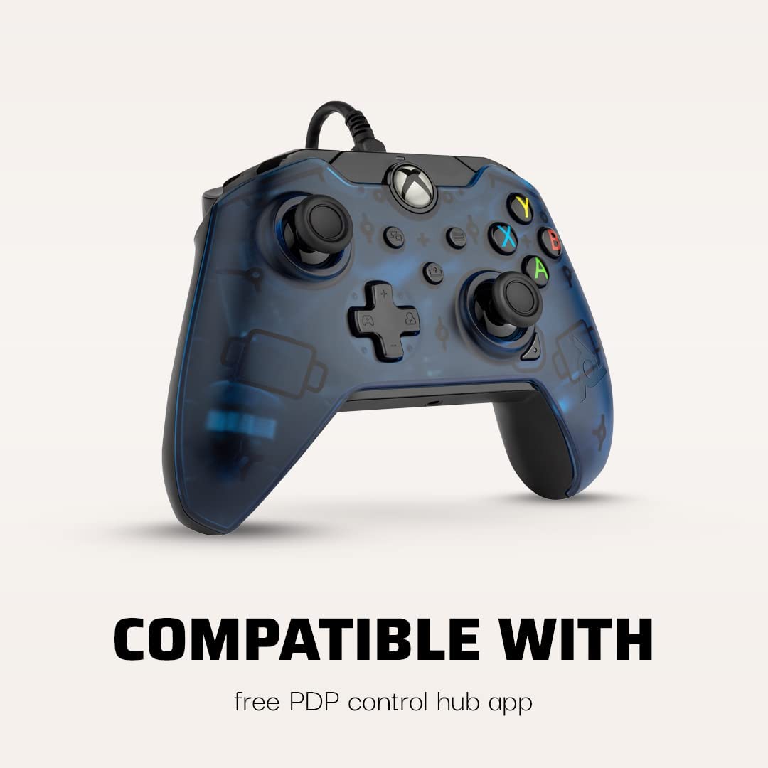 PDP Controller Wired for Xbox Series X?S, Midnight Blue