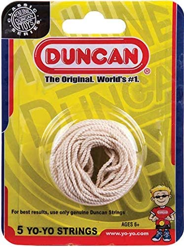 Duncan DUN30020 – Ersatzkabel für Yo-Yos, 5 Stück, Weiß