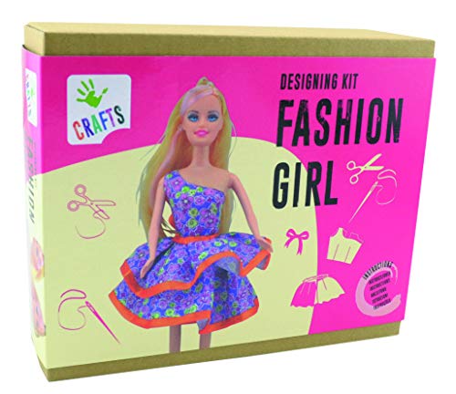 Andreu Toys 1270103 Fashion Girl Design-Set, mehrfarbig, 22,7 x 16,5 x 7,2