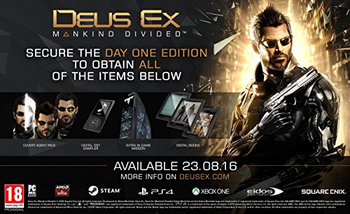 Deus Ex: Mankind Divided Day One Edition (PS4)