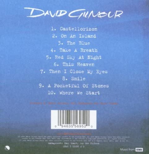 David Gilmour – On An Island [Audio-CD]