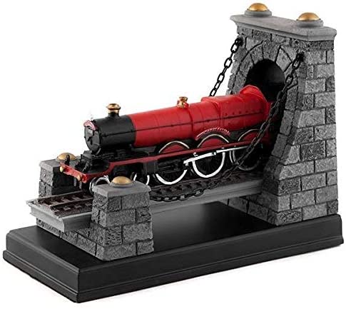 The Noble Collection Harry Potter Hogwarts Express Bookends - Two 5.5in (14cm) Hand Painted Resin Train Bookends - Officially Licensed Film Set Movie Props Gifts