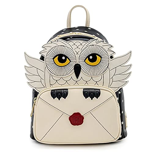 Loungefly Harry Potter Hedwig Howler Damen-Schultertasche mit doppeltem Riemen