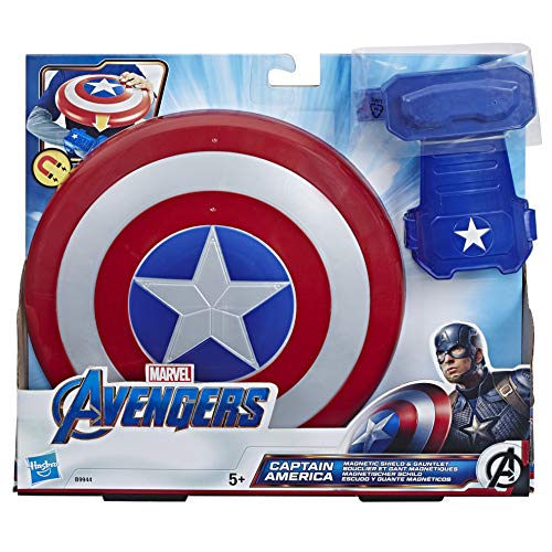 Bouclier magnétique et gantelet Marvel Avengers Captain America Blast