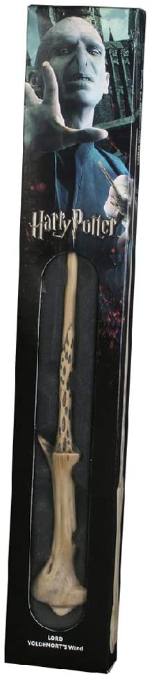 The Noble Collection – Lord Voldemort Zauberstab in einer Standard-Fensterbox – 15 Zoll (37 cm) Zaubererwelt-Zauberstab – Harry Potter Filmset Film-Requisiten Zauberstäbe