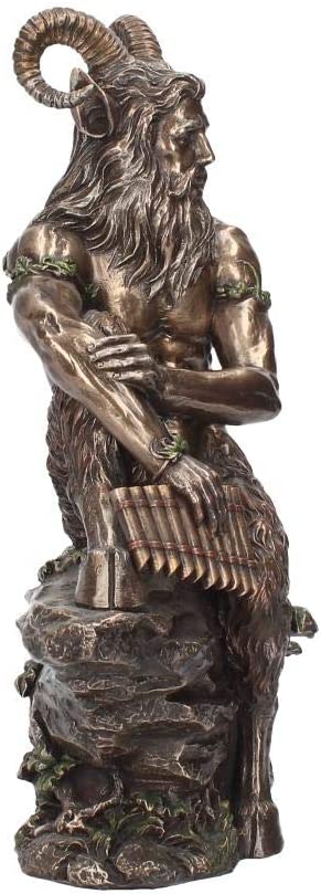 Nemesis Now Pan-Figur, 34 cm, Bronze