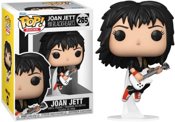 Funko POP! Rocks: Joan Jett – Vinyl-Sammelfigur zum Ausstellen – Geschenkidee –