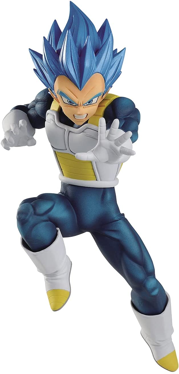 Banpresto DRAGON BALL - SSG SS Vegeta - Figurine Chosenshiretsuden II 13cm