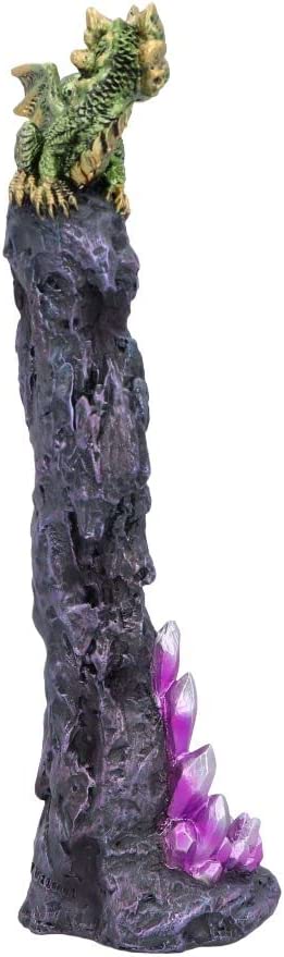 Nemesis Now Crystal Perch Incense Burner 25.2cm, Purple