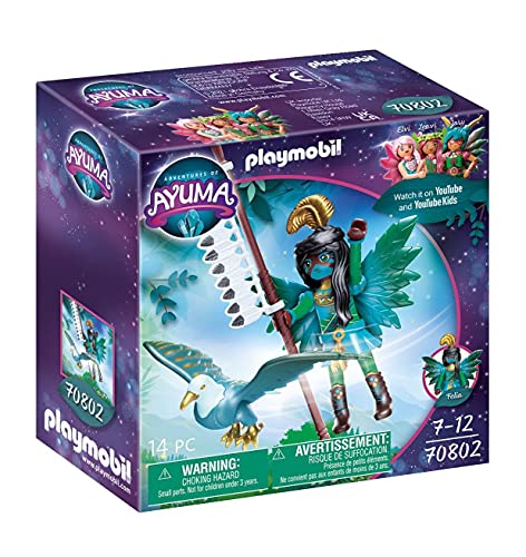 PLAYMOBIL Adventures of Ayuma 70802 Knight Fairy with Soul Animal, For ages 7+