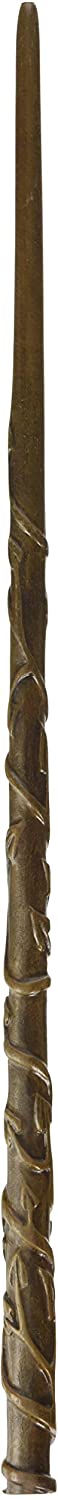 The Noble Collection Bacchetta del personaggio di Hermione Granger Bacchetta del mondo dei maghi da 15 pollici (38 cm) con targhetta con nome