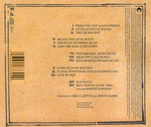 Eric Clapton - Me And Mr. Johnson [Audio CD]