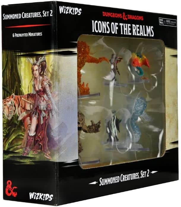 WizKids D&D Icons of The Realms: Summoning Creatures Set 2, Multicolor