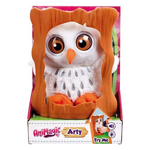 Animagic Goes Wild Arty Owl and Tree Soft Plush - with Lights and Sounds - Yachew