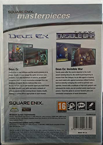 Deus Ex Invisible War Doppelpack-Spiel (PC-DVD)