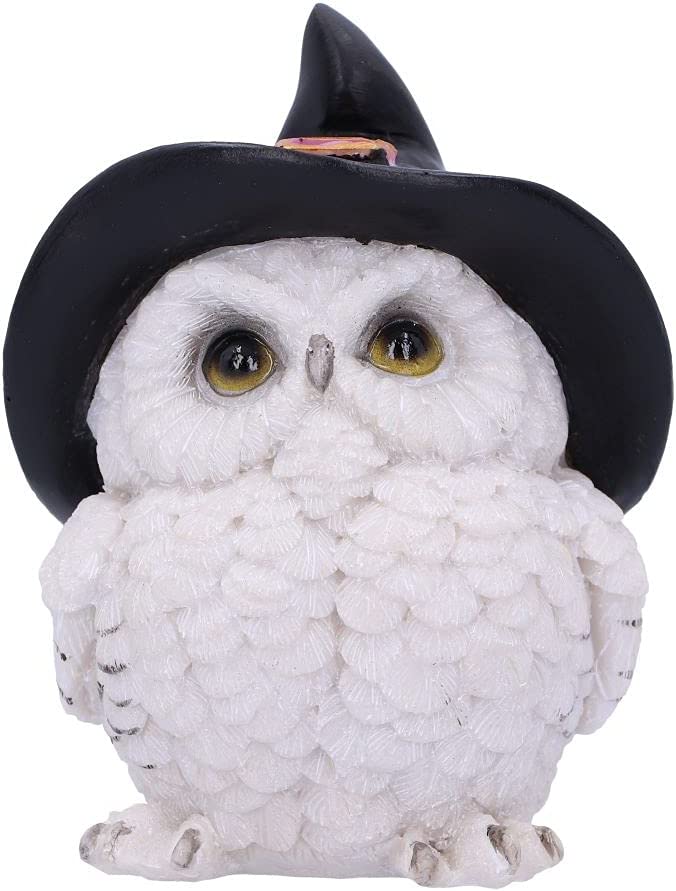 Nemesis Now Snowy Spells Owl Figurine 9cm, White