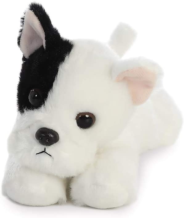 Aurora, 31745, Mini Flopsies French Bulldog, 8In, Soft Toy, White