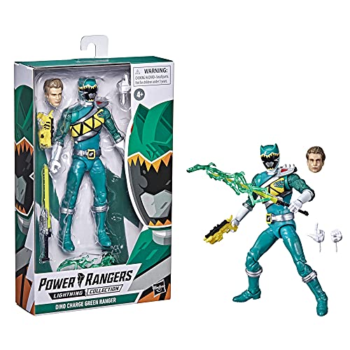 Power Rangers Lightning Collection Dino Charge Green Ranger 6-Inch Premium Colle