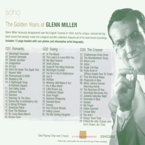 Die goldenen Jahre von Glenn Miller [Audio-CD]