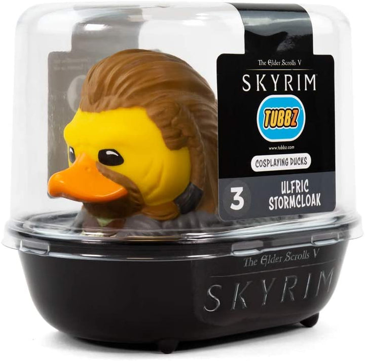 TUBBZ Skyrim Ulfric Stormcloak Sammelfigur aus Gummiente – Offizielle Skyrim-Ware – Einzigartiges Sammler-Vinylgeschenk in limitierter Auflage