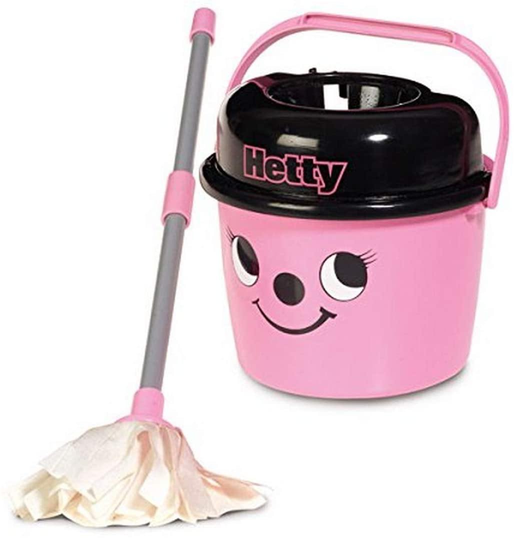 Casdon Hetty Mop and Bucket Pink - Yachew
