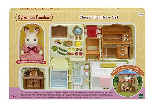 Sylvanian Families 5392 Classic Furniture Set, Multicolored