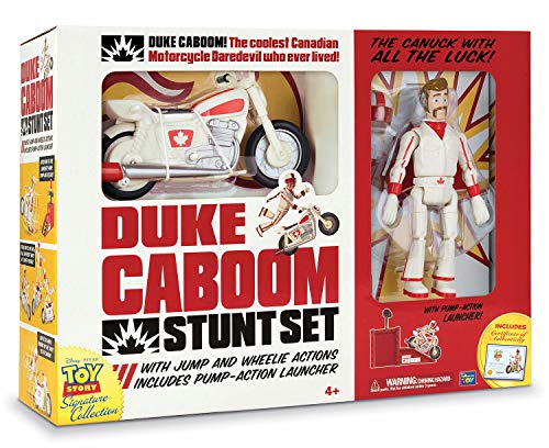 MTW Toys 64441 Action Figure for Disney Pixar Toy Story 4, Stuntman Duke Caboom