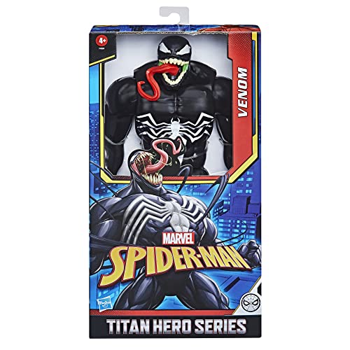 Hasbro Marvel Spider-Man Titan Hero Series Deluxe Venom Action-Spielzeug im 12-Zoll-Maßstab