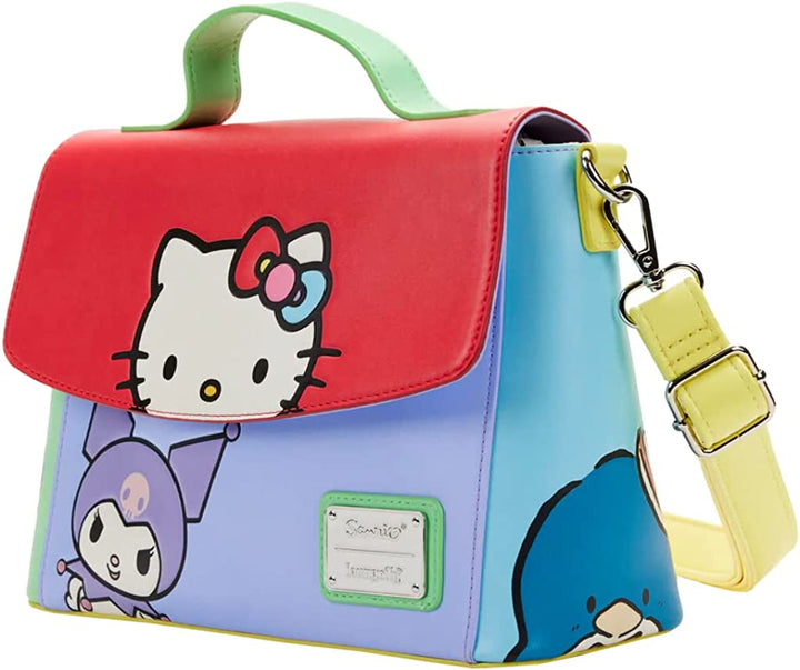 Loungefly Sanrio Hello Kitty and Friends Colour Block Crossbody Bag