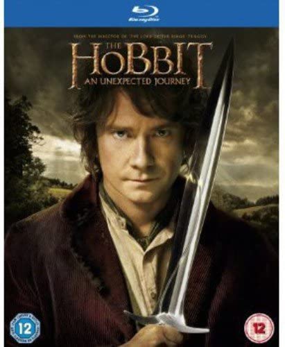 The Hobbit: An Unexpected Journey [2012] [2013] [Region Free] - Fantasy/Adventure [Blu-ray]
