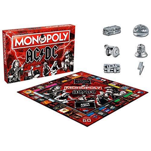 Winning Moves ACDC Monopoly Board Game