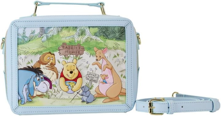 Loungefly Disney Winnie the Pooh Vintage Lunchbox Crossbody Bag