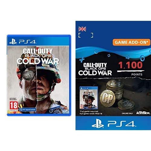 Call of Duty: Black Ops Cold War (PS4) + 1100 Punkte (Download-Code)