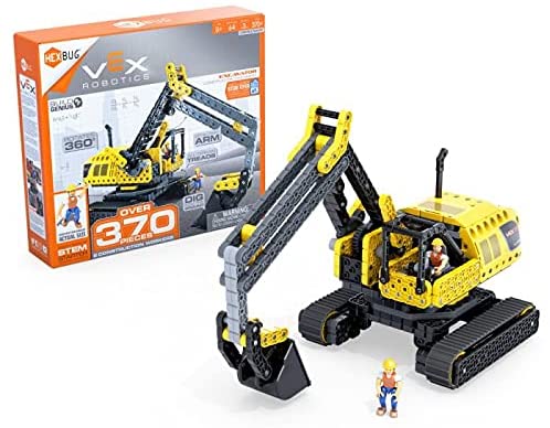 HEXBUG VEX Robotics Bagger, baubares Konstruktionsspielzeug, Geschenk für Jungen und Mädchen