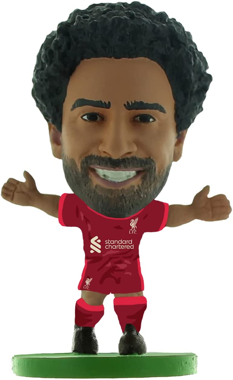 SoccerStarz - Liverpool Mohamed Salah - Home Kit (2022 version) /Figures