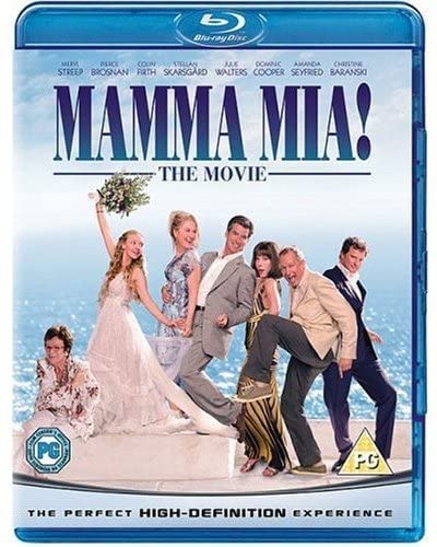 Mamma Mia! [Region Free] -  Musical/Romance [Blu-Ray]