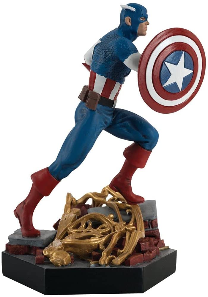 Marvel - Captain America Marvel VS. Figurine - Marvel VS. by Eaglemoss Collectio